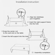 Mesa Plegable de Aluminio Ultraliviana