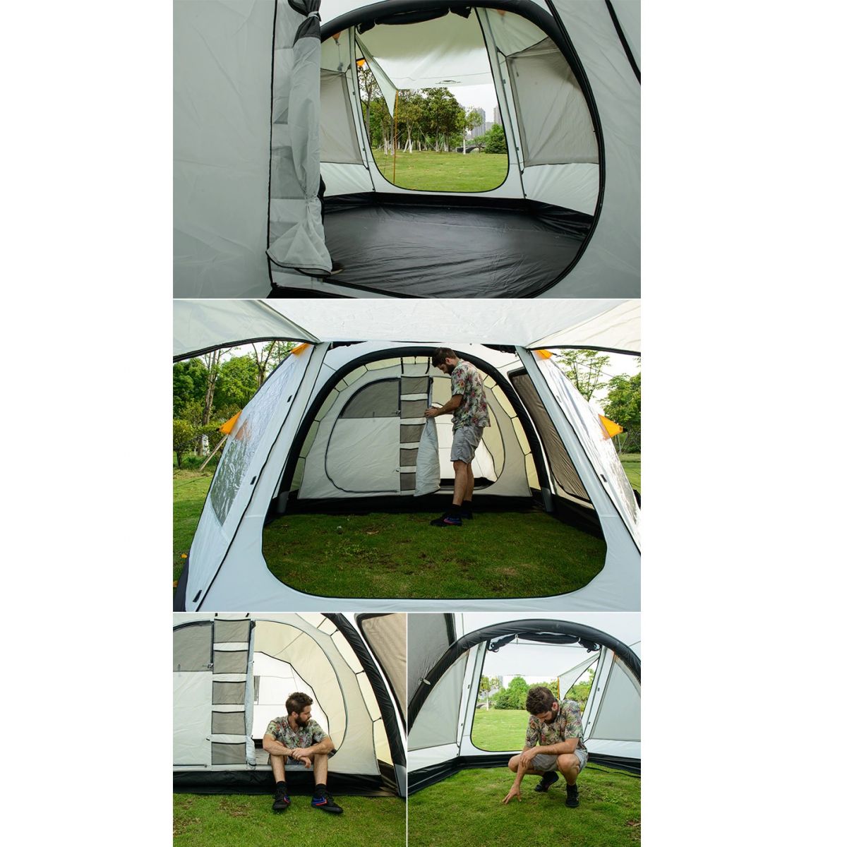 Naturehike Wormhole Carpa Inflable 4-6 Personas NH17T600-T