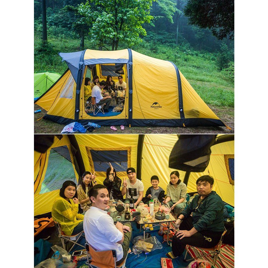 Naturehike Wormhole Carpa Inflable 4-6 Personas NH17T600-T