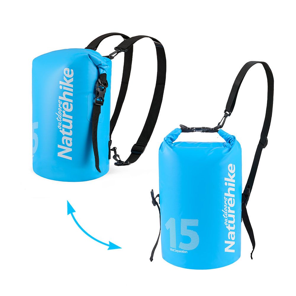Mochila Estanca con Separador de Ropa Mojada 25L