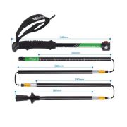 Bastones de trekking 023-Z Aluminio plegable 5 secciones