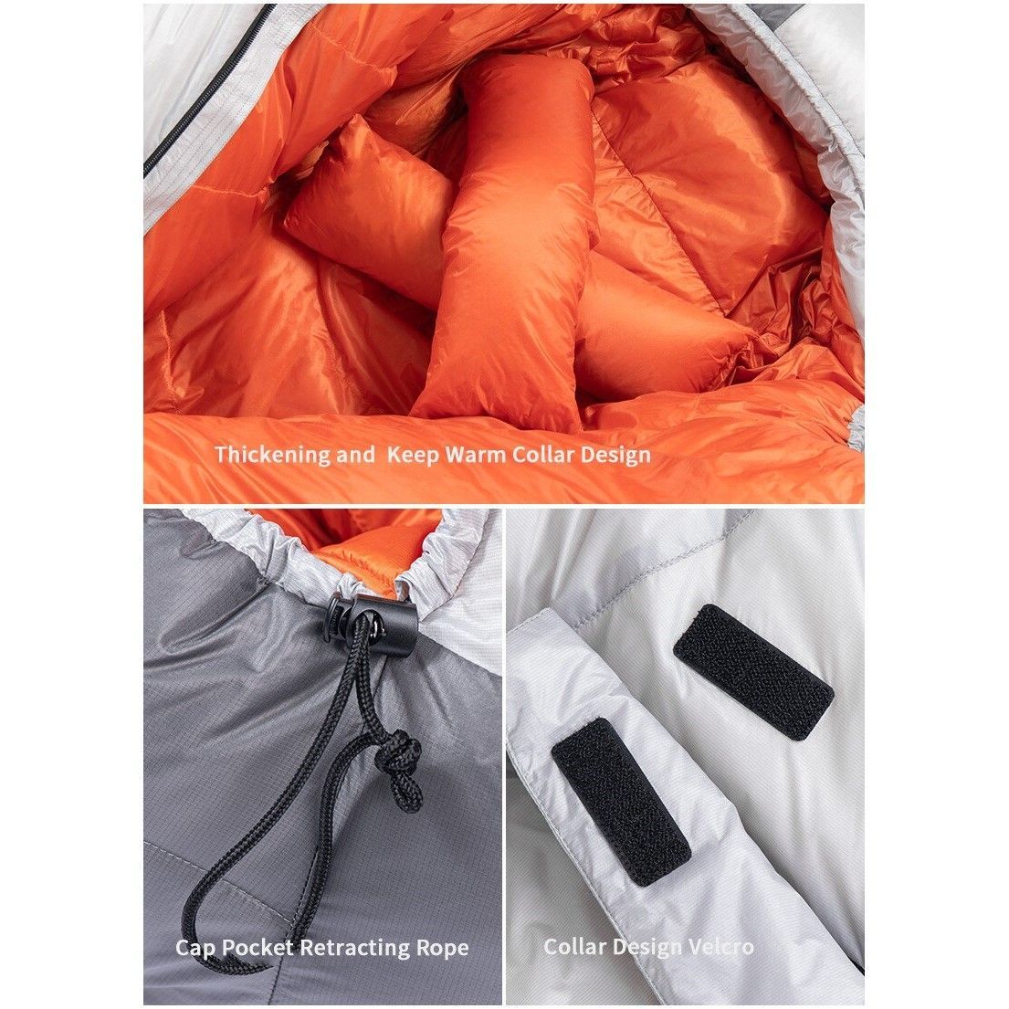 Bolsa de Dormir Arctic Duvet 1Kg relleno 850FP (Límite -22°)