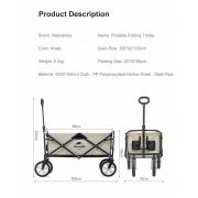 Carrito Plegable Multiuso