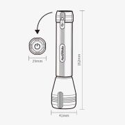 [ELIMINADO] Linterna de Mano Recargable NH20ZM010