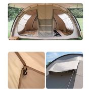 Carpa Glamping Vessel Tunnel Con Faldones 4 Personas