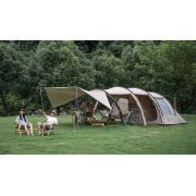 Carpa Glamping Vessel Tunnel Con Faldones 6 Personas