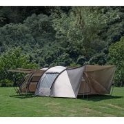 Carpa Glamping Vessel Tunnel Con Faldones 6 Personas