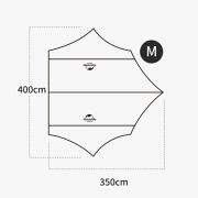 Hexagon Tarp UPF50+ Toldo Medium