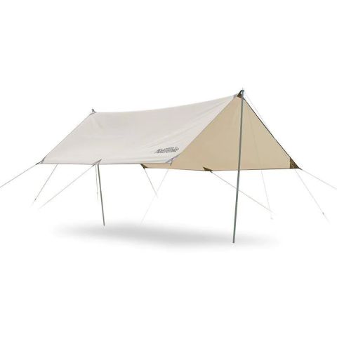 Toldo Sun Shade Rectangular Con Parantes Small