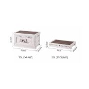 Caja De Almacenamiento Plegable 50 L