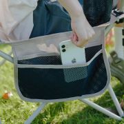 Reposera Plegable Reclinable 2 En 1 Aluminio