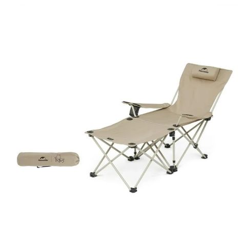Reposera Plegable Reclinable 2 En 1 Acero al Carbono