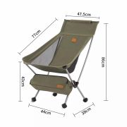 Silla Plegable Ultra Liviana Yl09