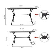 Mesa Plegable De Aluminio FT11