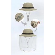 Sombrero Pescador Anti Mosquitos Anti-Uv
