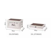 Caja De Almacenamiento Plegable 25 L