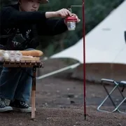 Estaca Acero para Soporte Porta Lampara