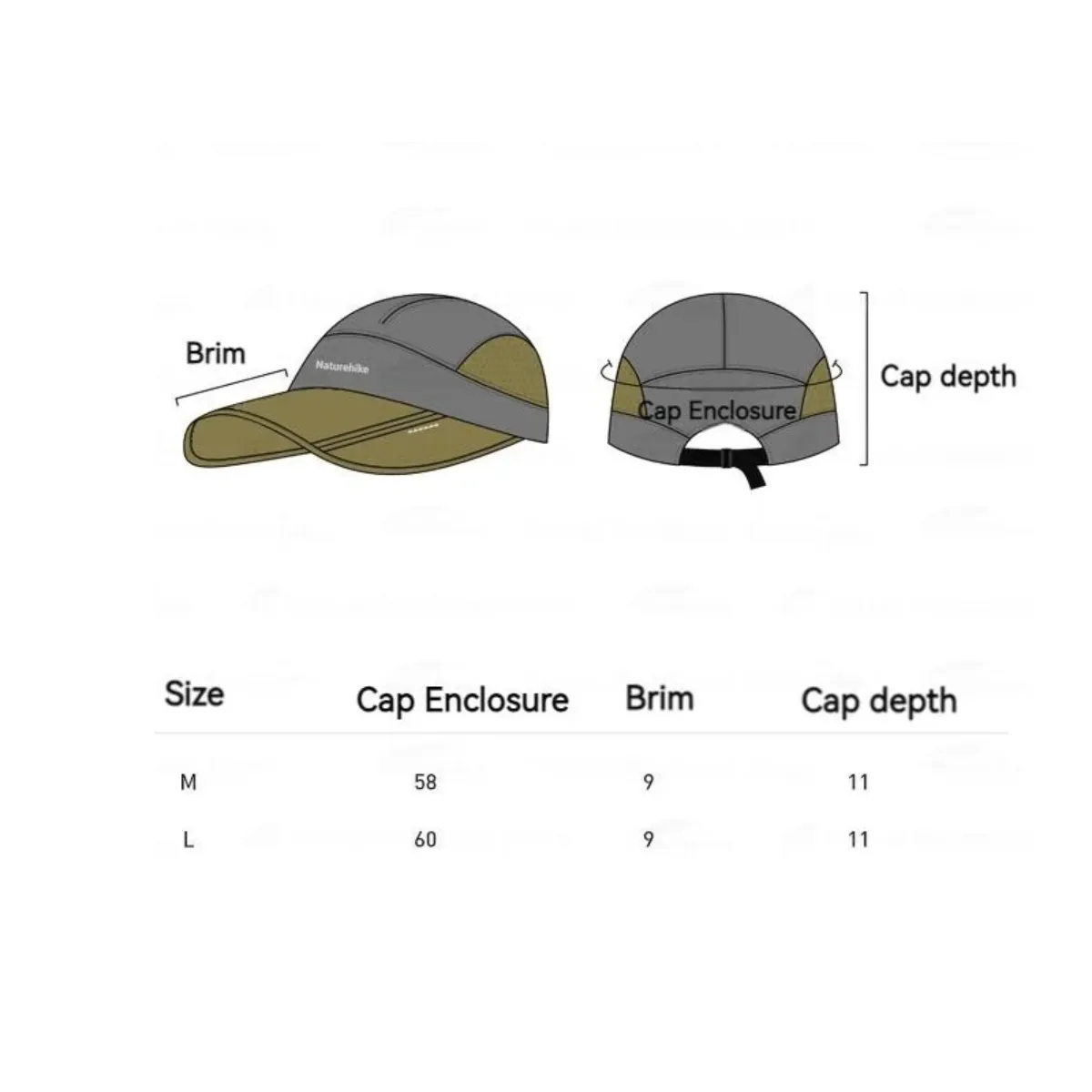 Gorra Plegable Anti-UV Color Clash