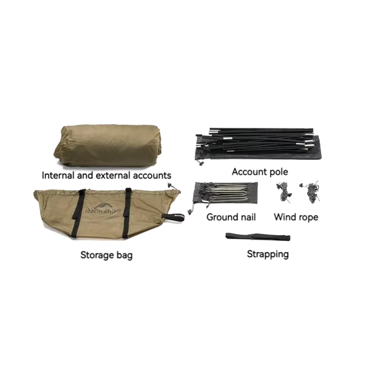 Carpa Massif Ultraliviana 1-2 Personas Apto Chimenea