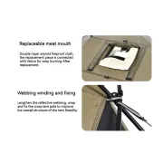Carpa Massif Ultraliviana 1-2 Personas Apto Chimenea