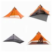 Carpa Ultraliviana Sin Varillas Spire 1 Nylon 20D