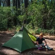 Carpa Ultraliviana Sin Varillas Spire 1 Nylon 20D