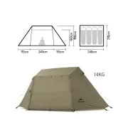 Village 5 Carpa Automática Glamping 3-4 Personas