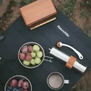 Mesa Plegable de Tela y Aluminio Ultraliviana