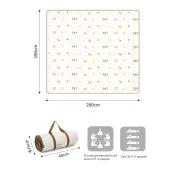 Oxygen Forest Manta para Picnic Aluminizada 180x200cm