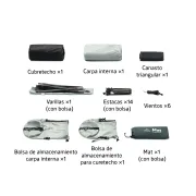 Star-River UL Carpa 2 Personas Ultraliviana 15D