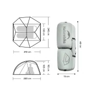 Star-River UL Carpa 2 Personas Ultraliviana 15D
