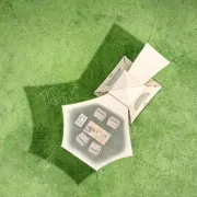 Ango Carpa Automática con Toldo 3 personas