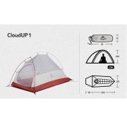 Carpa Cloud UP 1 Persona