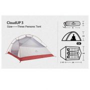 Carpa Cloud UP 3 Personas 20D con Faldones