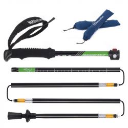 Bastones de trekking 023-Z Aluminio plegable 5 secciones