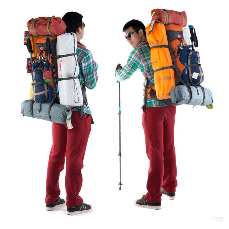 Mochila de trekking Discovery 70+5L - Naturehike Argentina