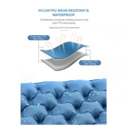 Colchoneta Inflable de Doble Capa 8cm
