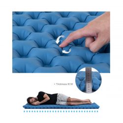 Colchoneta Inflable de Doble Capa 8cm