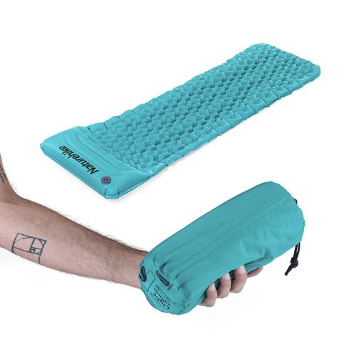 Colchoneta Inflable Ultraliviana con Almohada 3 cm