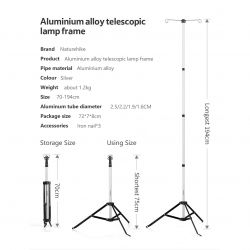 DJ01 Soporte para Lampara Plegable