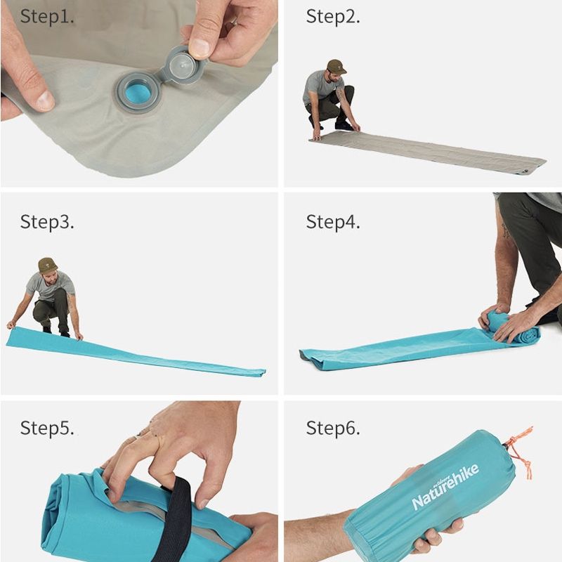 [ELIMINADO] Naturehike FC-09 Colchoneta Inflable TPU Corrugada 5 cm