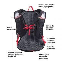 Mochila Running Ultraliviana GT02 15L