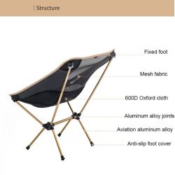Silla Plegable de Aluminio Moon Chair