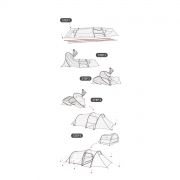 Carpa Opalus 2 Personas 20D Ultraliviana