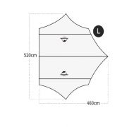 Naturehike Toldo Sunrise Hexagonal Large