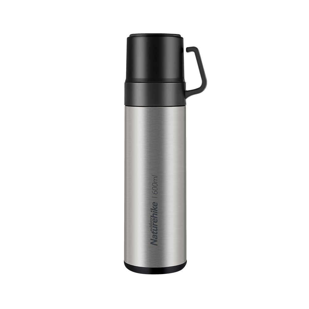 Termo con aislación al vacío 20 hs. Tapa doble 600 ml
