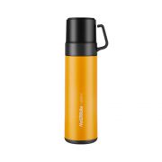 Termo con aislación al vacío 20 hs. Tapa doble 600 ml